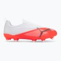 Gyermek focicipők PUMA Ultra 7 Match LL FG/AG Jr ultra red/puma black/puma white 2