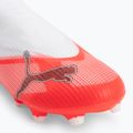 Gyermek focicipők PUMA Ultra 7 Match LL FG/AG Jr ultra red/puma black/puma white 7