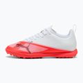 Gyermek focicipők PUMA Ultra 7 Play TT Jr ultra red/puma black/puma white