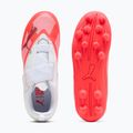 Gyermek focicipők PUMA Ultra 7 Play V FG/AG RB Jr ultra red/puma black/puma white 5