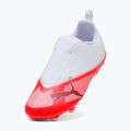 Gyermek focicipők Puma Ultra 7 Play LL FG/AG Jr Ultra Red/Puma Black/Puma White 4