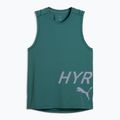 Férfi edző póló Puma Hyrx Pwrmode Training Tank herb garden 4
