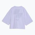Női edzőpóló PUMA x HYROX Cropped Lifestyle világoslila 5