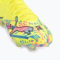 Focicipők PUMA Ultra Nitro 7 Ultimate Advanced Level FG puma white/blue glimmer/pink glimmer/yellow alert 7