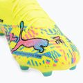 Focicipők PUMA Ultra Nitro 7 Match Advanced Level FG/AG puma white/blue glimmer/pink glimmer/yellow alert 7