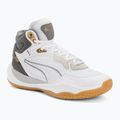 Férfi kosárlabda cipő PUMA Playmaker Pro Mid Trophies hamuszürke/cast iron/puma gold