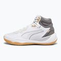 Férfi kosárlabda cipő PUMA Playmaker Pro Mid Trophies hamuszürke/cast iron/puma gold 7