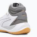 Férfi kosárlabda cipő PUMA Playmaker Pro Mid Trophies hamuszürke/cast iron/puma gold 10