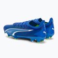 PUMA Ultra Ultimate FG/AG férfi futballcipő ultra kék/puma fehér/pro zöld 3