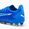 PUMA Ultra Ultimate FG/AG férfi futballcipő ultra kék/puma fehér/pro zöld 10