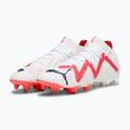 PUMA Ultimate FG/AG férfi futballcipő puma fehér/puma fekete/tűz orchidea 13