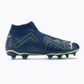 PUMA Future Match+ Ll FG/AG férfi futballcipő perzsa kék/puma fehér/pro zöld 2