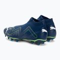 PUMA Future Match+ Ll FG/AG férfi futballcipő perzsa kék/puma fehér/pro zöld 4