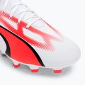 Férfi futballcipő PUMA Ultra Play FG/AG puma fehér/puma fekete/tűz orchidea 7