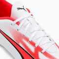 Férfi futballcipő PUMA Ultra Play FG/AG puma fehér/puma fekete/tűz orchidea 8