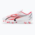 Férfi futballcipő PUMA Ultra Play FG/AG puma fehér/puma fekete/tűz orchidea 10