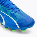 PUMA Ultra Pro FG/AG férfi futballcipő ultra kék/puma fehér/pro zöld 7