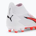 Férfi futballcipő PUMA Ultra Pro FG/AG puma fehér/puma fekete/tűz orchidea 9