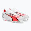Férfi PUMA Ultra Match MXSG futballcipő puma fehér/puma fekete/tűz orchidea 4