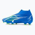 PUMA férfi futballcipő Ultra Match+ Ll FG/AG ultra kék/puma fehér/pro zöld 10