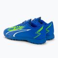 Férfi futballcipő PUMA Ultra Play FG/AG ultra kék/puma fehér/pro zöld 3