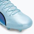 PUMA King Ultimate FG/AG férfi futballcipő silver sky/puma black/fire orchidea 7