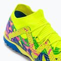 PUMA Future Match Energy TT férfi futballcipő ultrakék/sárga riasztás/világító rózsaszín 8