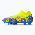 PUMA Future Ultimate Energy FG/AG férfi futballcipő ultrakék/sárga riasztás/világító rózsaszín 10