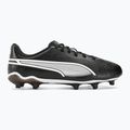 PUMA King Match FG/AG Jr gyermek futballcipő puma fekete/puma fehér 2