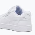 PUMA Caven 2.0 gyermek cipő puma fehér/puma ezüst/puma fekete 10