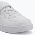 PUMA Caven 2.0 gyermek cipő puma fehér/puma ezüst/puma fekete 7