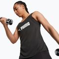 Női tréning póló PUMA Fit Fashion Ultrabreathe Allover Tank puma fekete/puma fehér 3