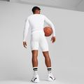 Férfi kosárlabda rövidnadrág PUMA Hoops Team Baselayer puma fehér 4
