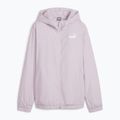 Női PUMA ESS Solid Windbreaker kapucnis női dzseki grape mist kabát