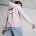 Női PUMA ESS Solid Windbreaker kapucnis női dzseki grape mist kabát 5