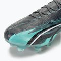 Focicipő PUMA Ultra Ultimate Rush FG/AG strong gray/puma white/elektro aqua 7