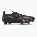 focicipő  PUMA Ultra Ultimate FG/AG puma black/copper rose 2