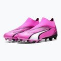 focicipő  PUMA Ultra Match + LL FG/AG poison pink/puma white/puma black 10