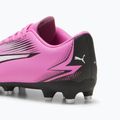 gyermek focicipő  PUMA Ultra Play FG/AG Jr poison pink/puma white/puma black 13