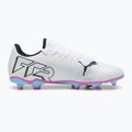 Focicipő PUMA Future 7 Play FG/AG puma white/puma black/poison pink 9