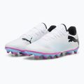 Focicipő PUMA Future 7 Play FG/AG puma white/puma black/poison pink 10