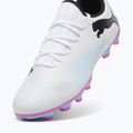 Focicipő PUMA Future 7 Play FG/AG puma white/puma black/poison pink 12