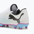 Gyerek focicipő PUMA Future 7 Play FG/AG puma white/puma black/poison pink 8