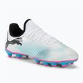 Gyerek focicipő PUMA Future 7 Play FG/AG puma white/puma black/poison pink