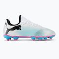 Gyerek focicipő PUMA Future 7 Play FG/AG puma white/puma black/poison pink 2