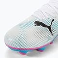 Gyerek focicipő PUMA Future 7 Play FG/AG puma white/puma black/poison pink 7