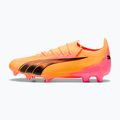 focicipő  PUMA Ultra Ultimate FG/AG sunset glow/puma black/sun stream 8