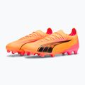 focicipő  PUMA Ultra Ultimate FG/AG sunset glow/puma black/sun stream 10