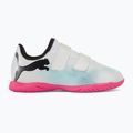 Gyerek focicipő PUMA Future 7 Play IT V puma white/puma black/poison pink 2