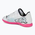 Gyerek focicipő PUMA Future 7 Play IT V puma white/puma black/poison pink 3